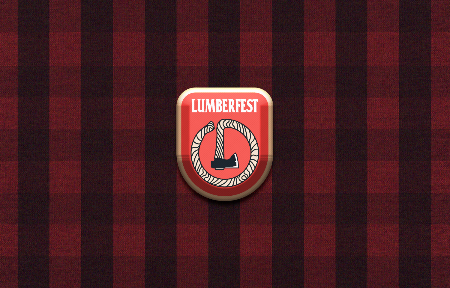 Lumberfest Badge Cover