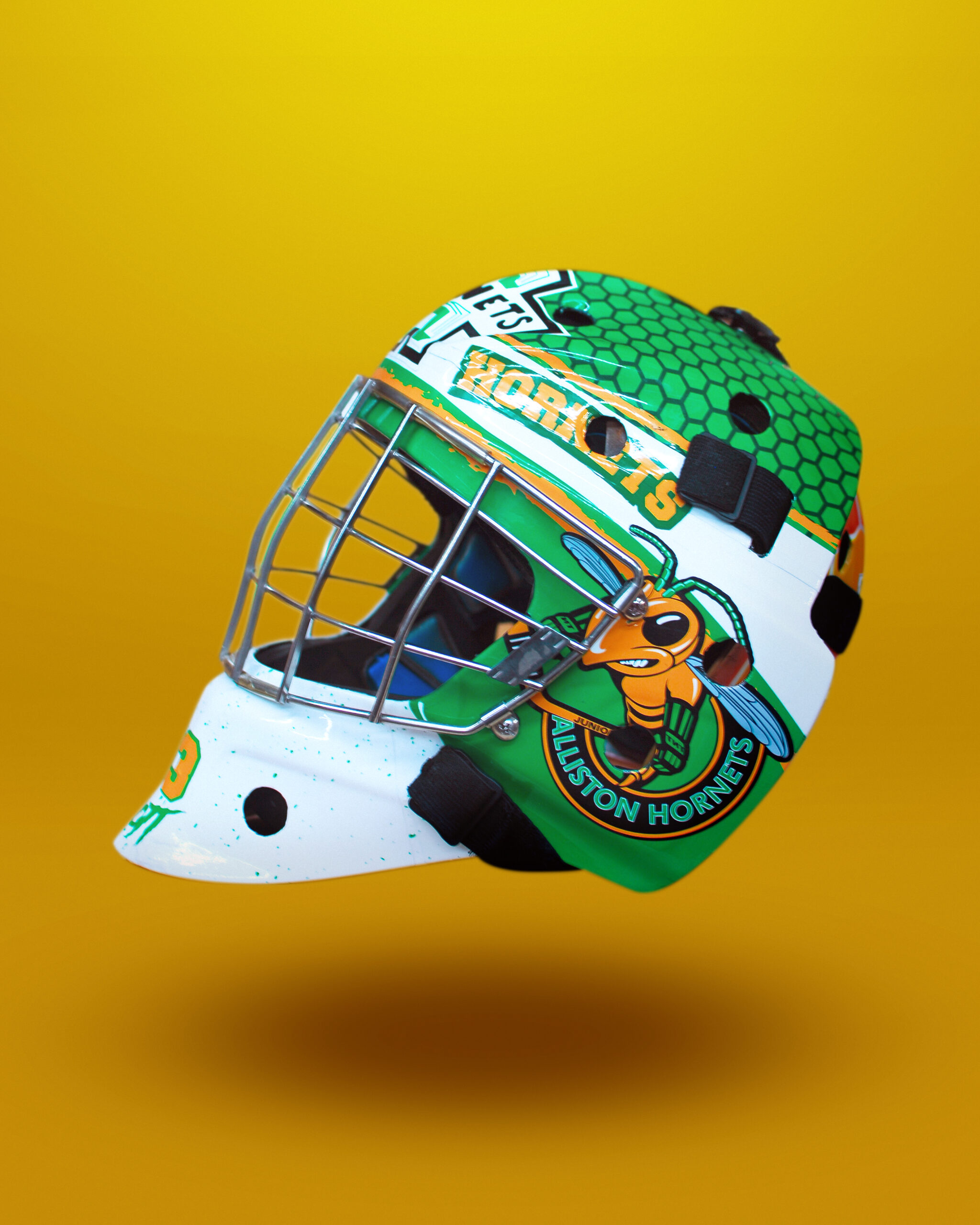 Goalie Mask - Alliston Hornets