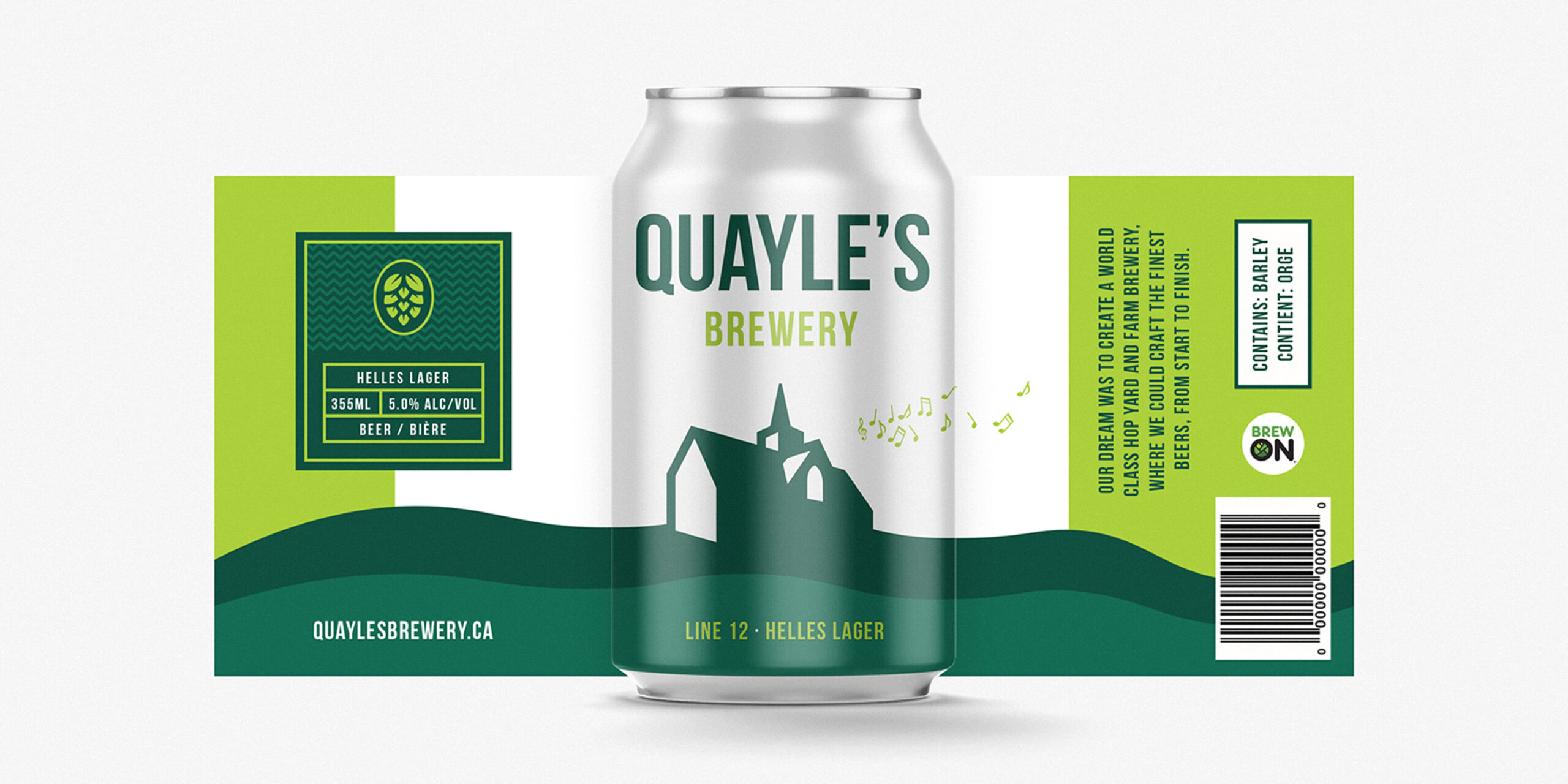 Packaging Design - Quayle's Brewery (Rejected)