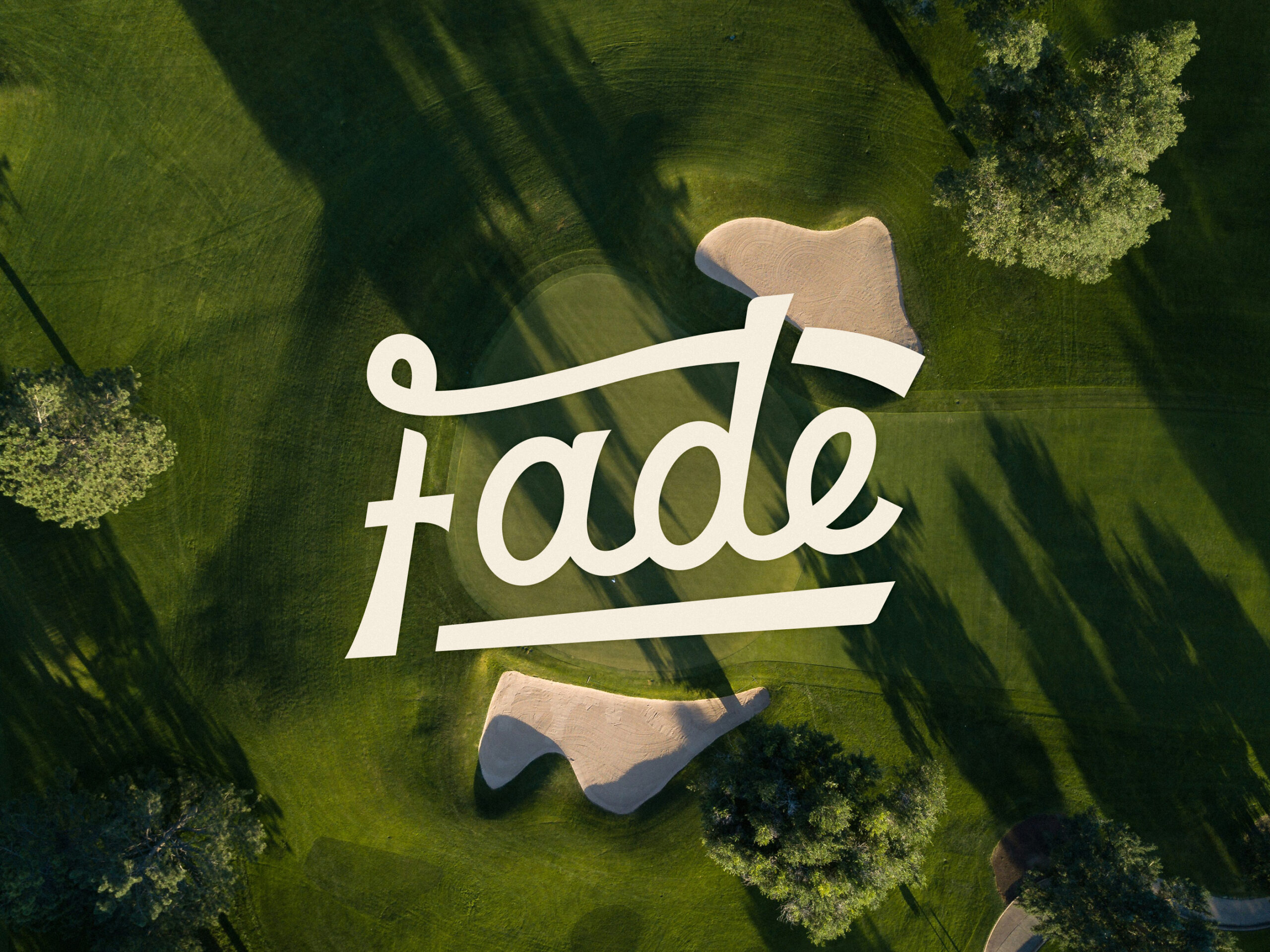 Custom Typography - Fade Golf