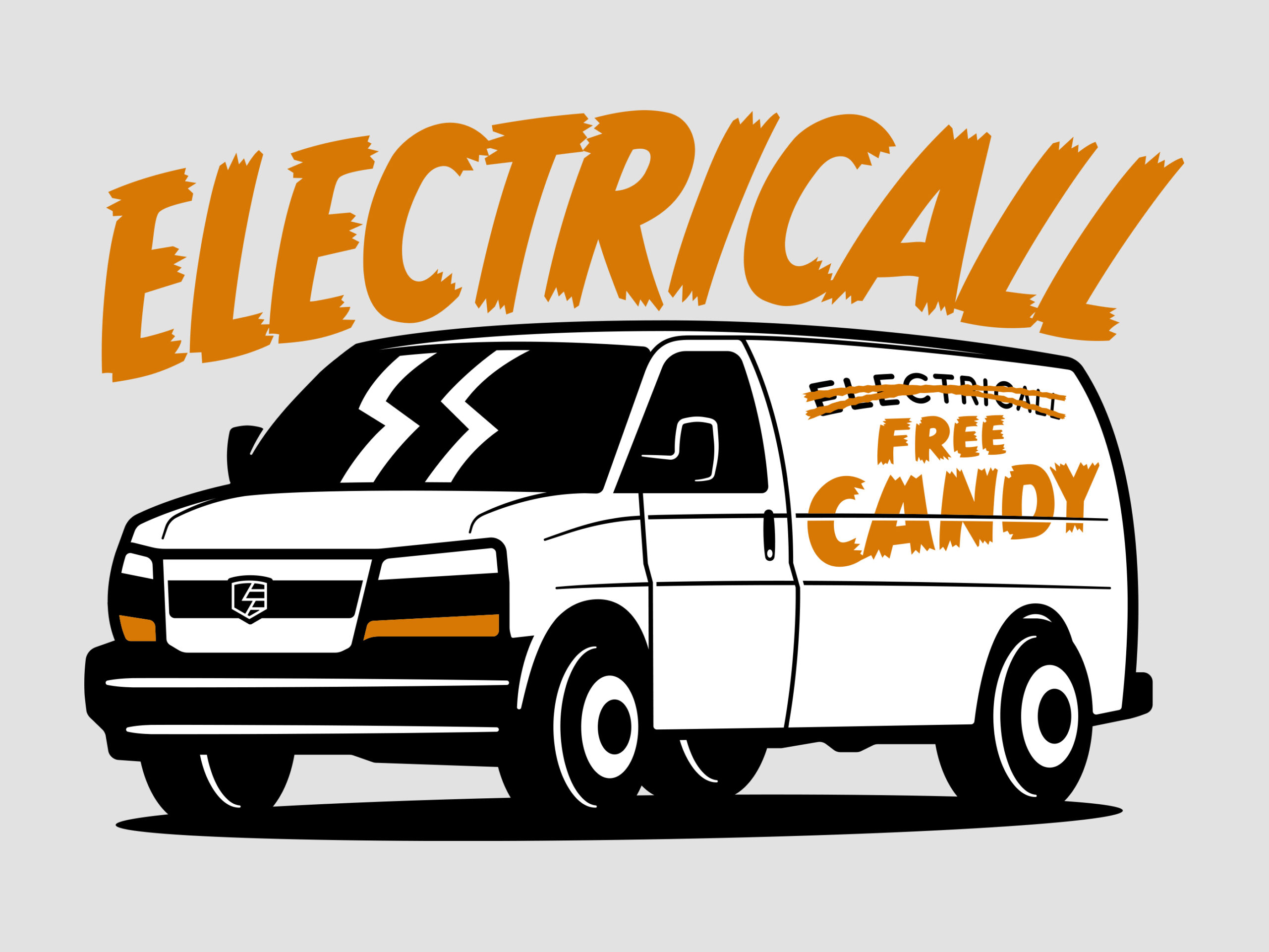 Illustration - ElectricAll Candy Van